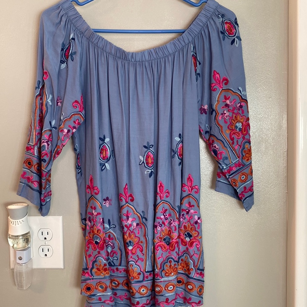 Blue blouse